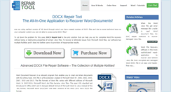 Desktop Screenshot of docxrepair.com
